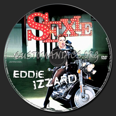 Eddie Izzard - Sexie dvd label