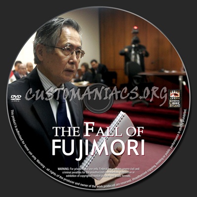 The Fall of Fujimori dvd label