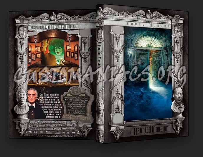 The Haunted Mansion dvd cover