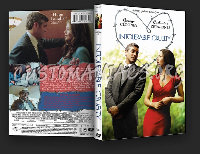 Intolerable Cruelty dvd cover