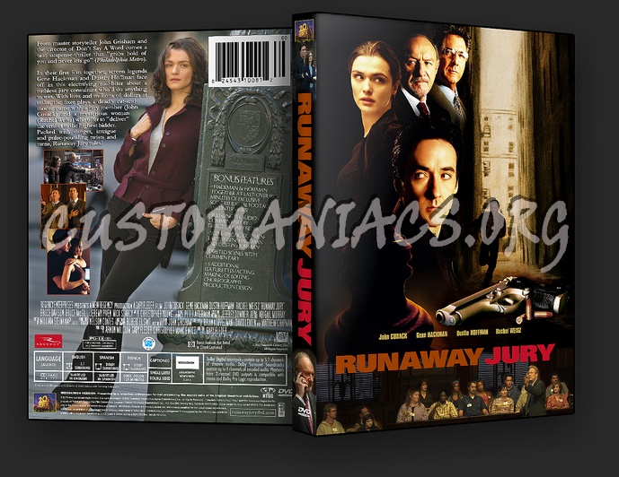 Runaway Jury dvd cover