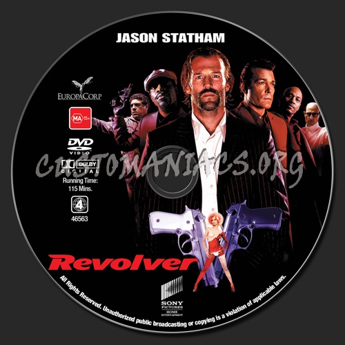 Revolver dvd label