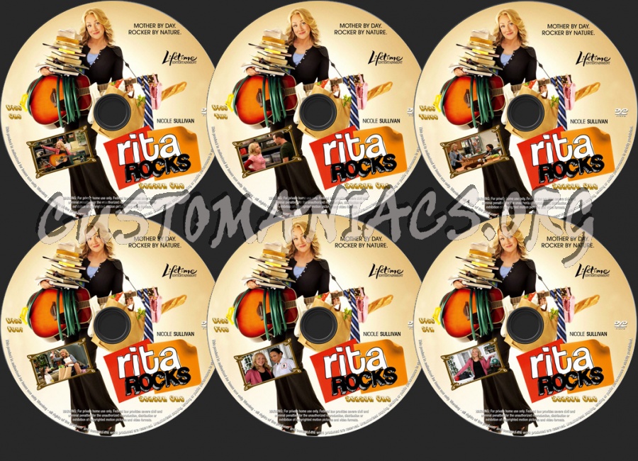 Rita Rocks Season 1 dvd label