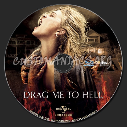 Drag Me to Hell blu-ray label