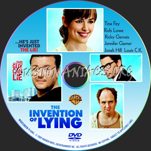 The Invention Of Lying dvd label