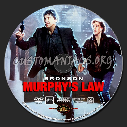 Murphy's Law dvd label