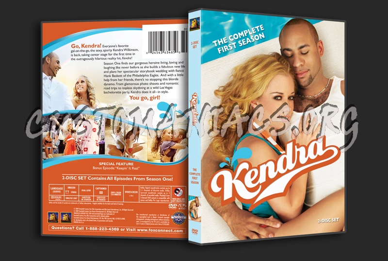 Kendra Season 1 dvd cover