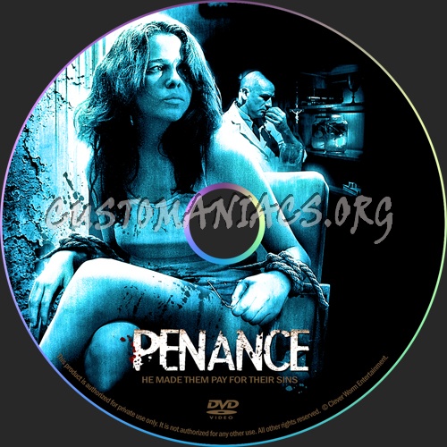 Penance dvd label