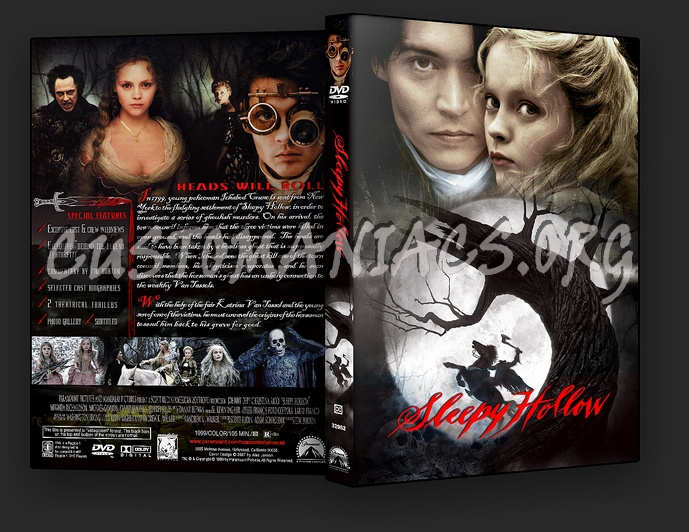 Sleepy Hollow dvd cover