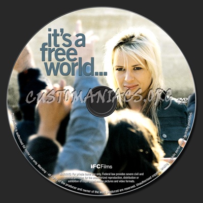 It's a Free World dvd label