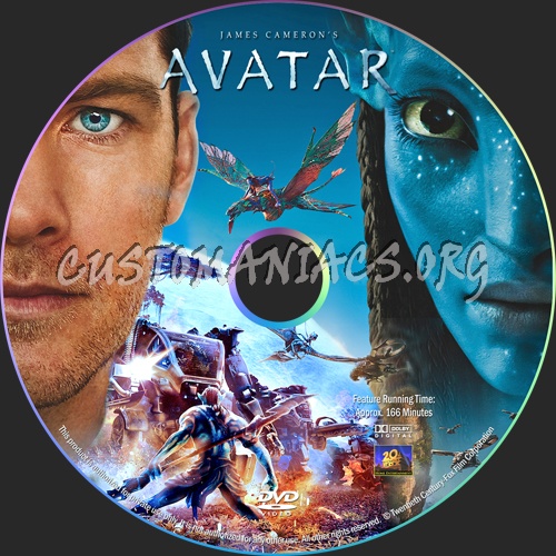 Avatar dvd label