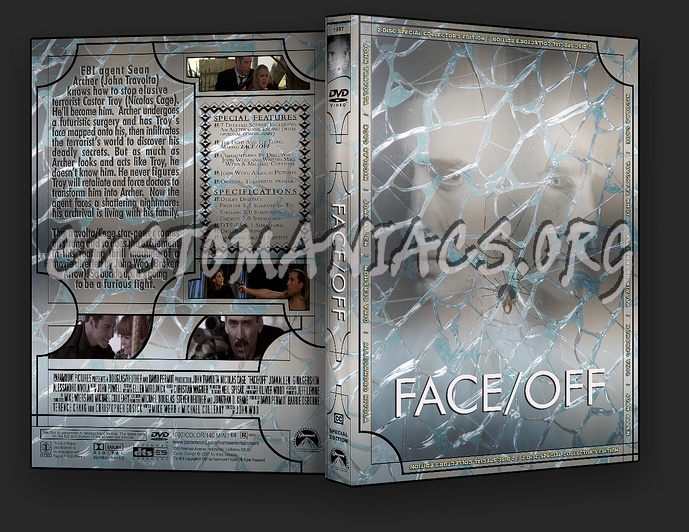 Face/Off 2 Disc Special Collector's Edition dvd cover