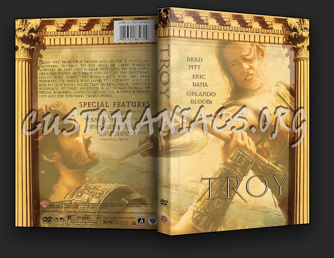 Troy dvd cover