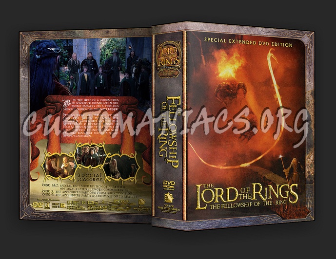 The Lord Of The Rings: The Fellowship Of The Ring Extended Edition dvd ...