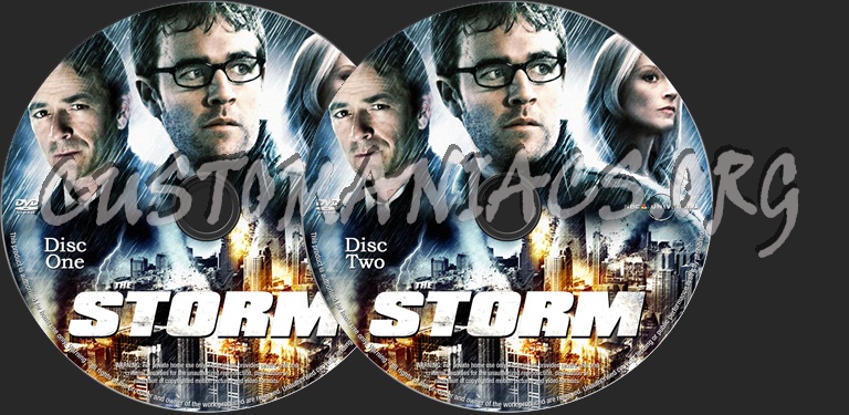 The Storm dvd label