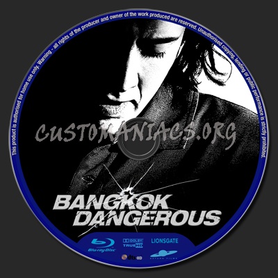 Bangkok Dangerous blu-ray label