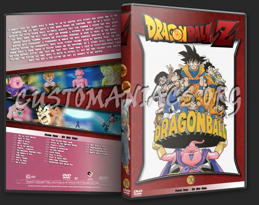 Dragon Ball Z dvd cover