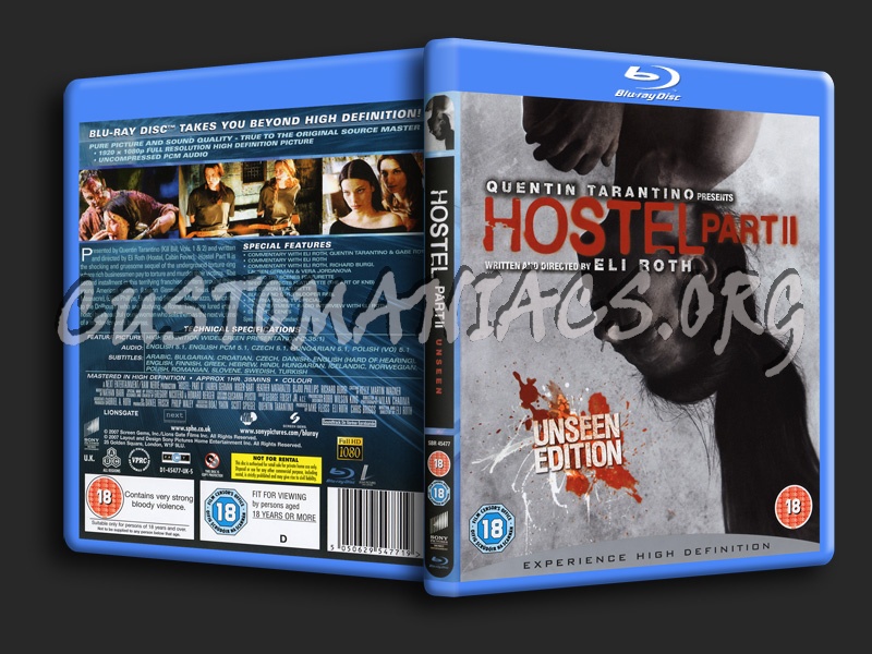 Hostel Part II blu-ray cover