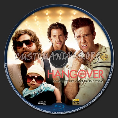 The Hangover blu-ray label