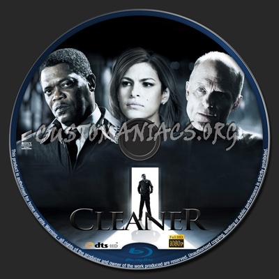 Cleaner blu-ray label