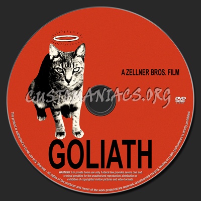 Goliath dvd label