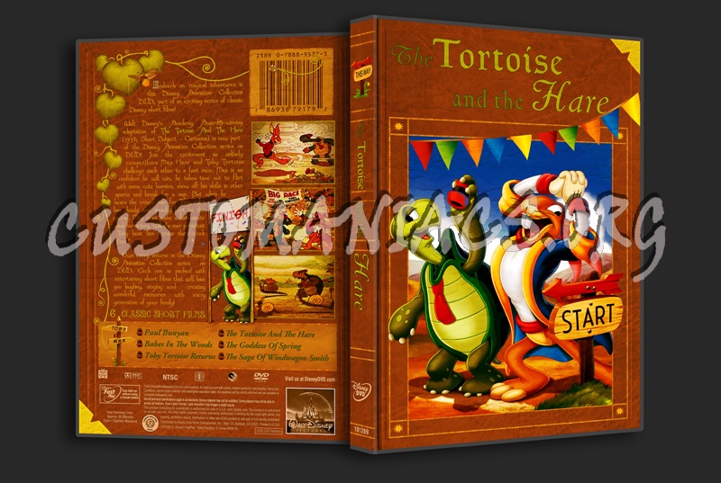 The Tortoise and the Hare Animation Collection Volume 4 dvd cover