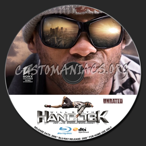 Hancock blu-ray label - DVD Covers & Labels by Customaniacs, id: 79040 ...