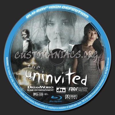 The Uninvited blu-ray label