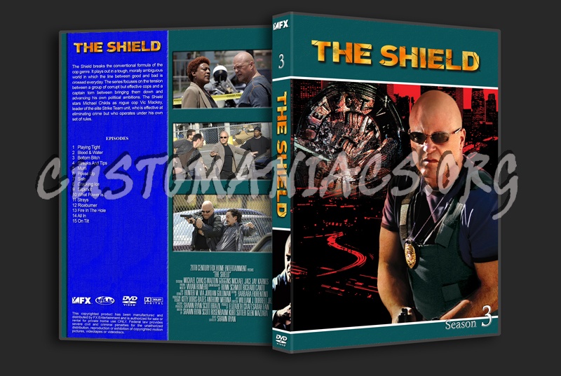 The Shield dvd cover