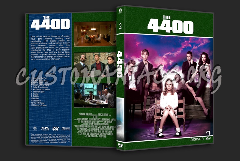 The 4400 dvd cover