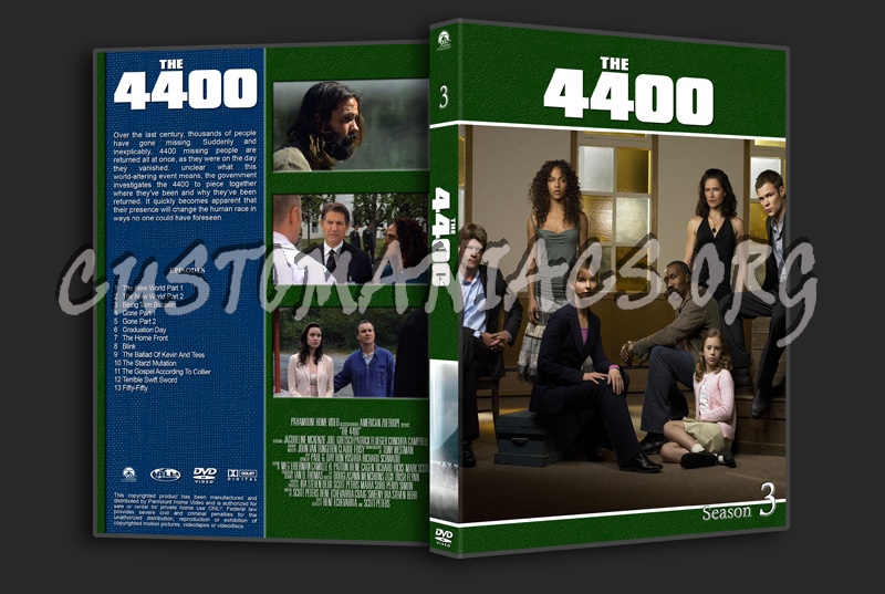 The 4400 dvd cover