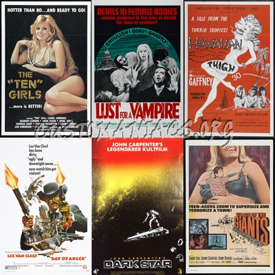 Retro Movie posters Collection #005 