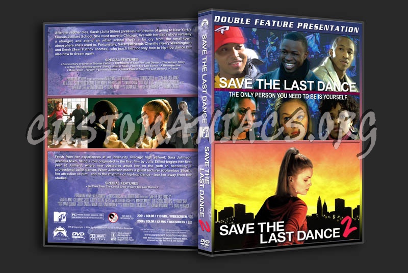 Save the Last Dance Double Feature dvd cover