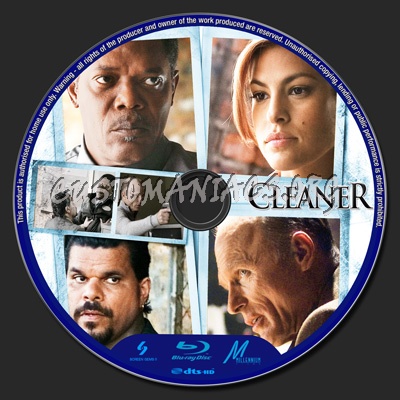 Cleaner blu-ray label