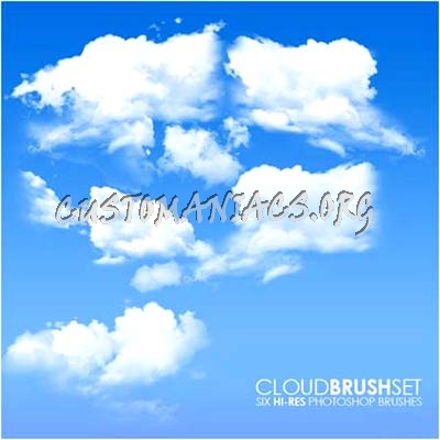 Cloud Photoshop Brushes Set 