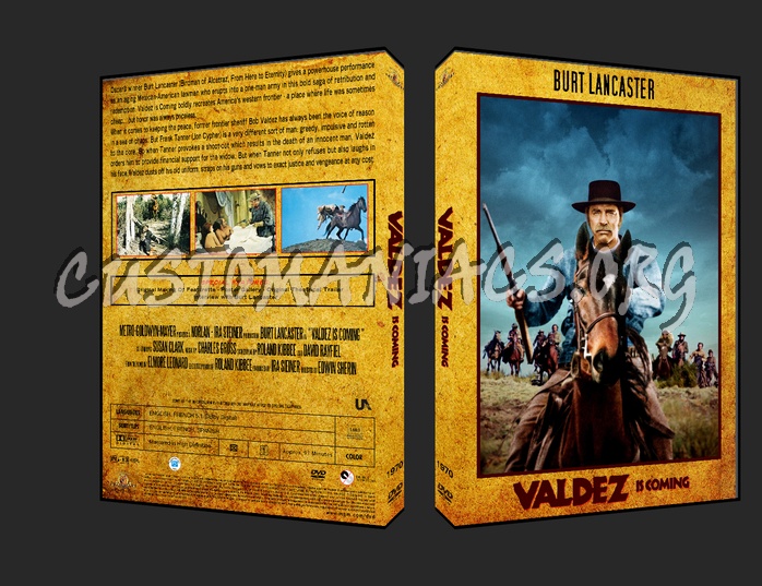 Western Collection Valdez is Coming 1970 dvd cover