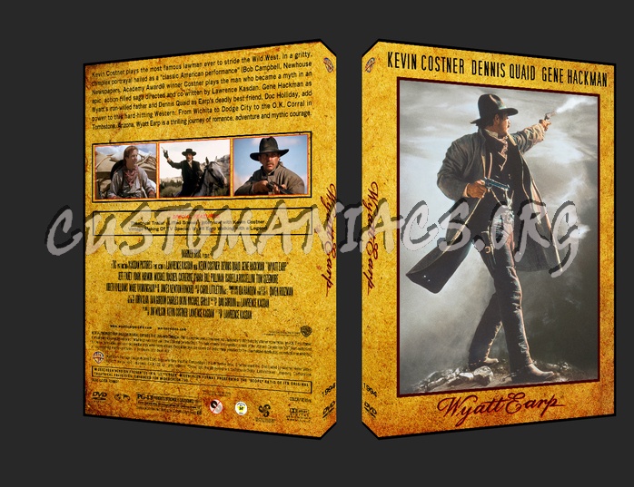 Western Collection Wyatt Earp 1994 dvd cover