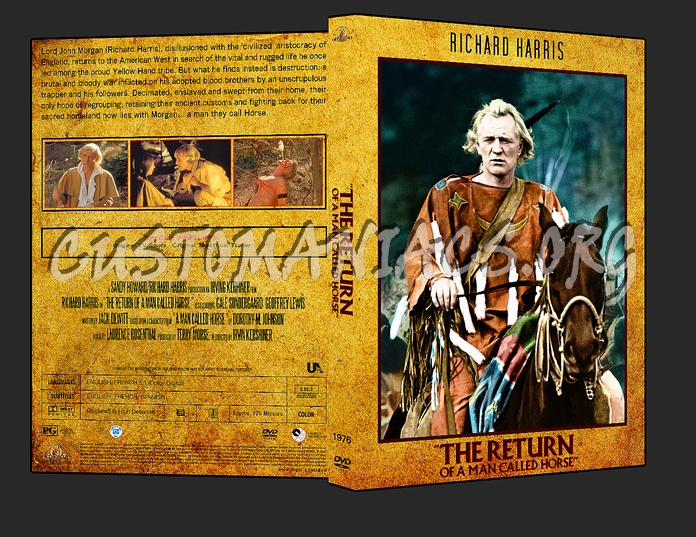 Western Collection The Return Of a Man Called Horse 1976 dvd cover