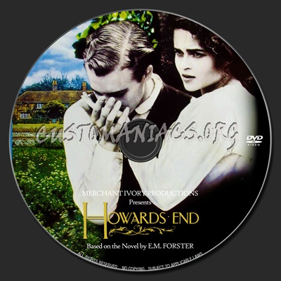 Howards End dvd label