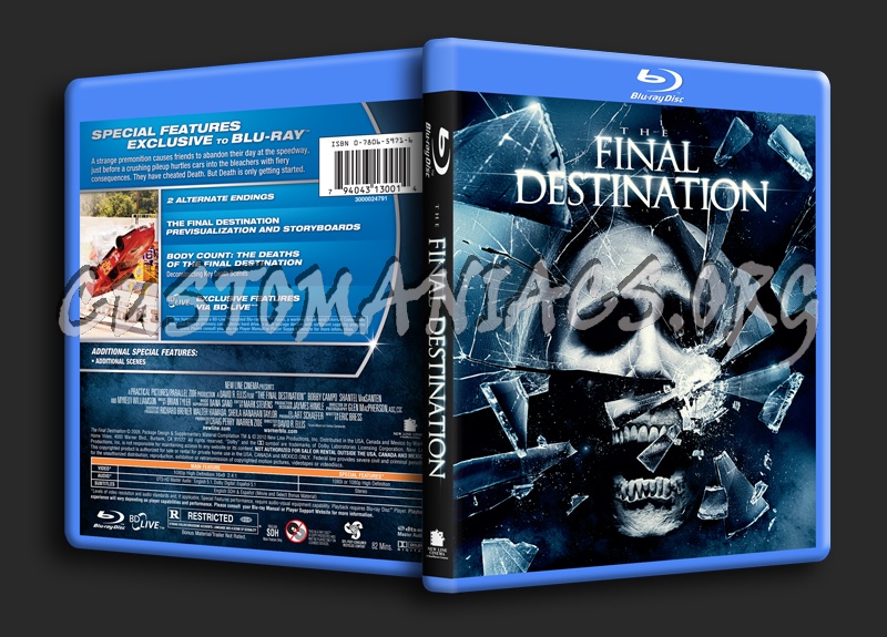 The Final Destination blu-ray cover