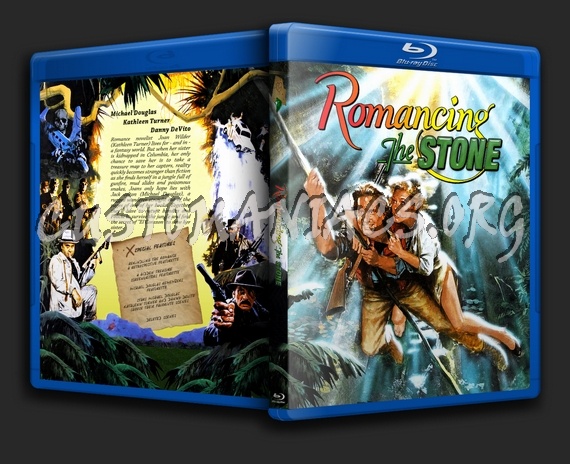 Romancing the Stone blu-ray cover