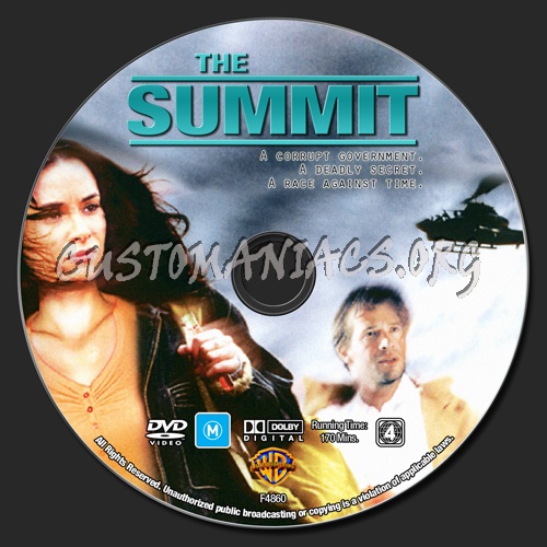 The Summit dvd label