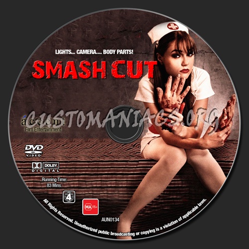 Smash Cut dvd label