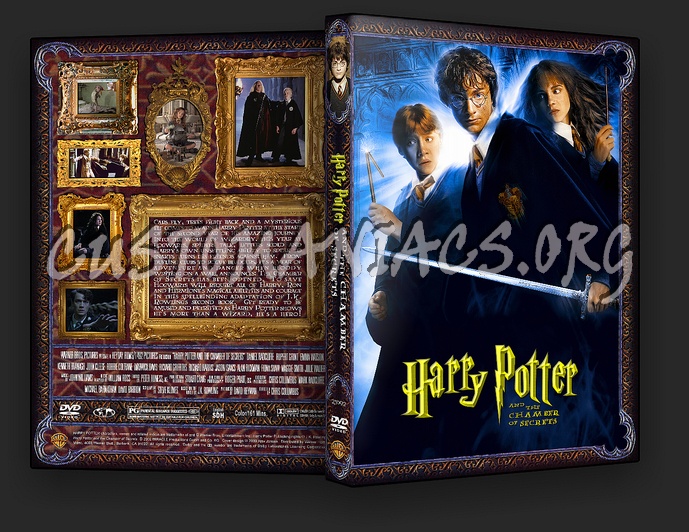 Harry Potter And The Chamber Of Secrets dvd cover