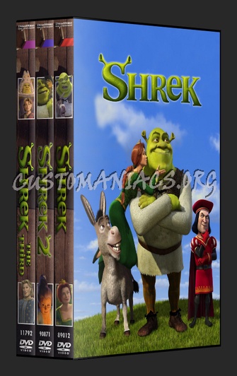 Shrek dvd cover