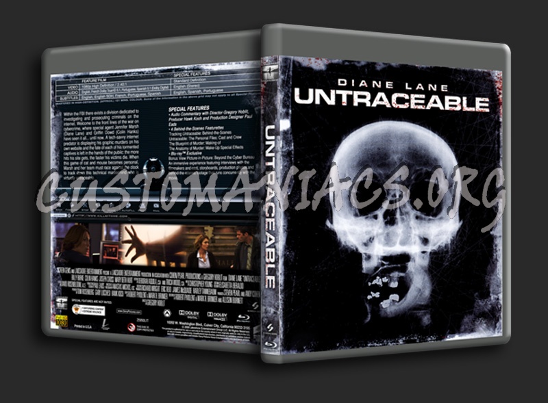 Untraceable blu-ray cover