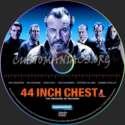 44 Inch Chest dvd label