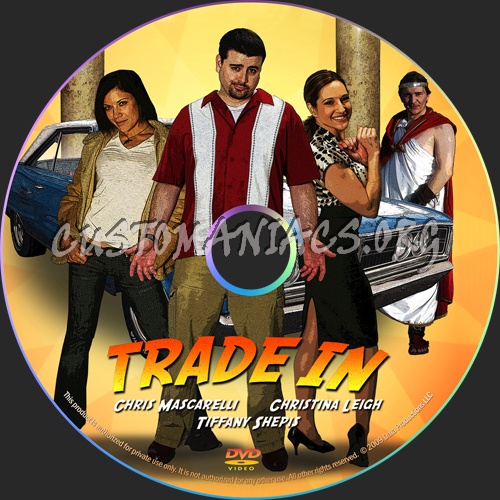 Trade In dvd label