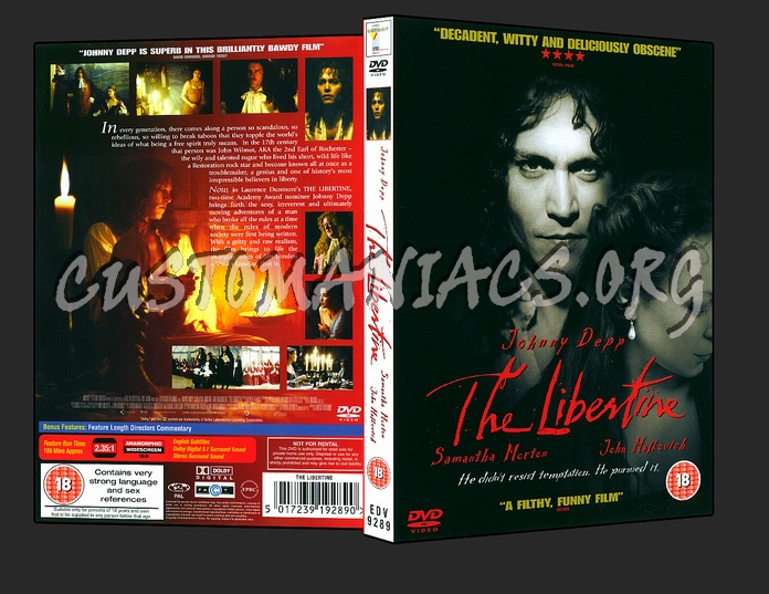 The Libertine dvd cover