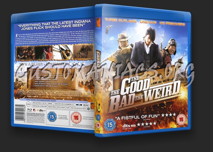 The Good The Bad The Weird blu-ray cover